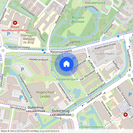 Pesthuiswijk, 2333 BS, Dankmeijerpad, Leiden