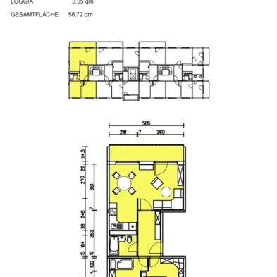 3-Zi.-Wohnung zum selbst gestalten! - Foto 1