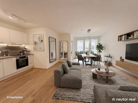 Charmante 2-Zimmer-Wohnung mit traumhafter Terrasse - Wohnen am Puls der Zeit mit ausgezeichneter U-Bahn-Anbindung mitten in Mariahilf - Foto 2