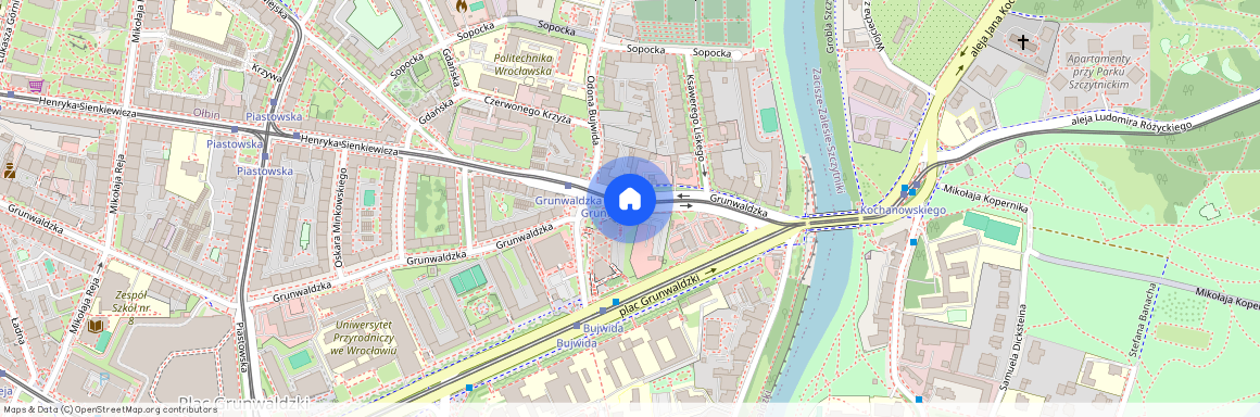 wyb. Ludwika Pasteura, Plac Grunwaldzki, Śródmieście, Wrocław, dolnośląskie