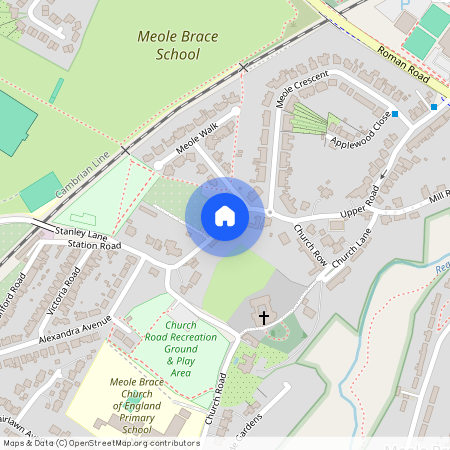 Vicarage Road, Meole Village, Shrewsbury