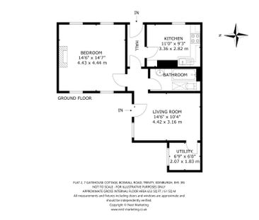 FLAT 2, 7 Gatehouse Cottage - Photo 5