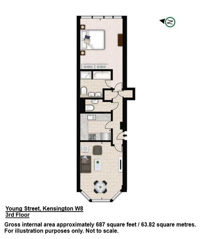 Young Street, Kensington, W8 5EH, London - Photo 3