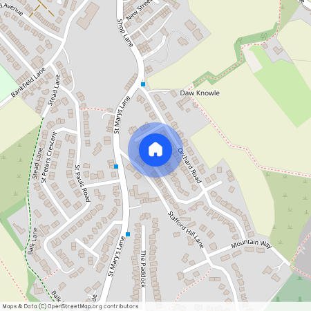 St. Marys Lane, Huddersfield, West Yorkshire, HD5