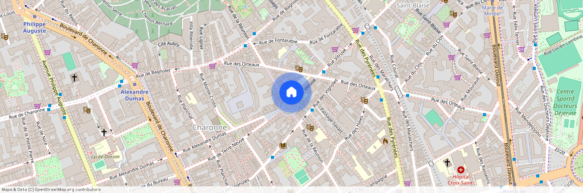 Place de la Réunion, Francja, Paris