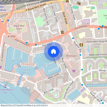 Ariel House, 144 Vaughan Way, Wapping, London, E1W