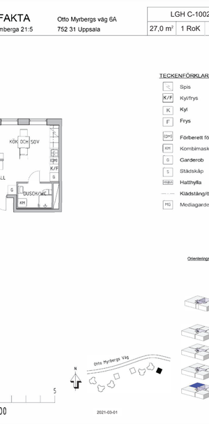 Otto Myrbergs väg 6A, 75231, Uppsala - Photo 1