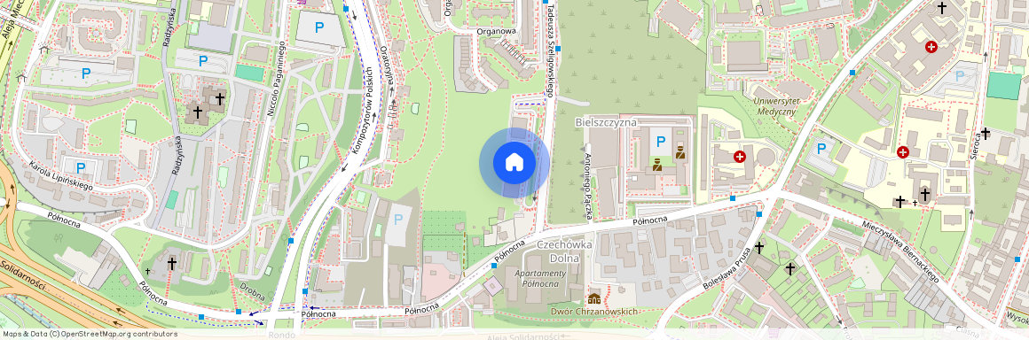 ul. Tadeusza Szeligowskiego 8, Śródmieście, Lublin, lubelskie