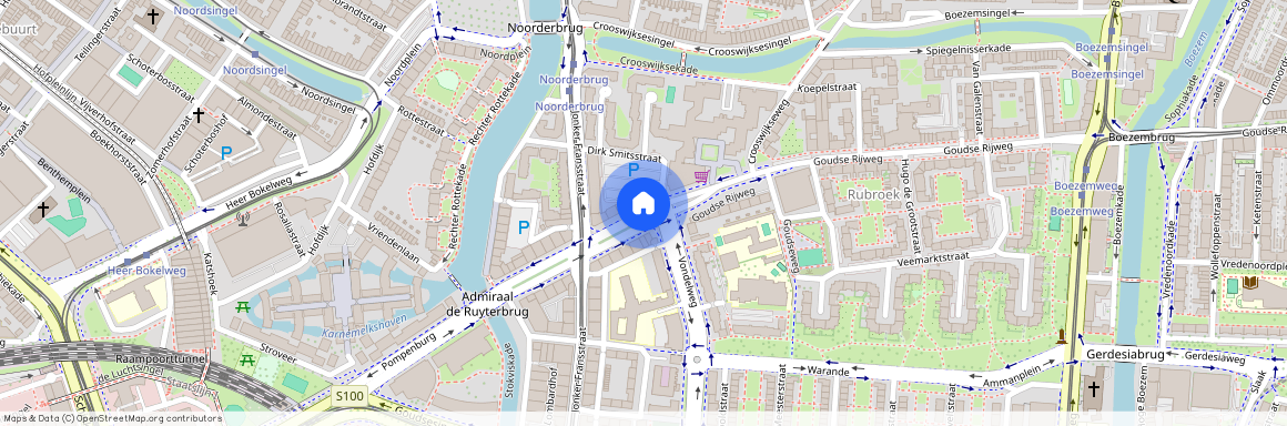 Admiraal de Ruyterweg, 3031 AA, Rotterdam