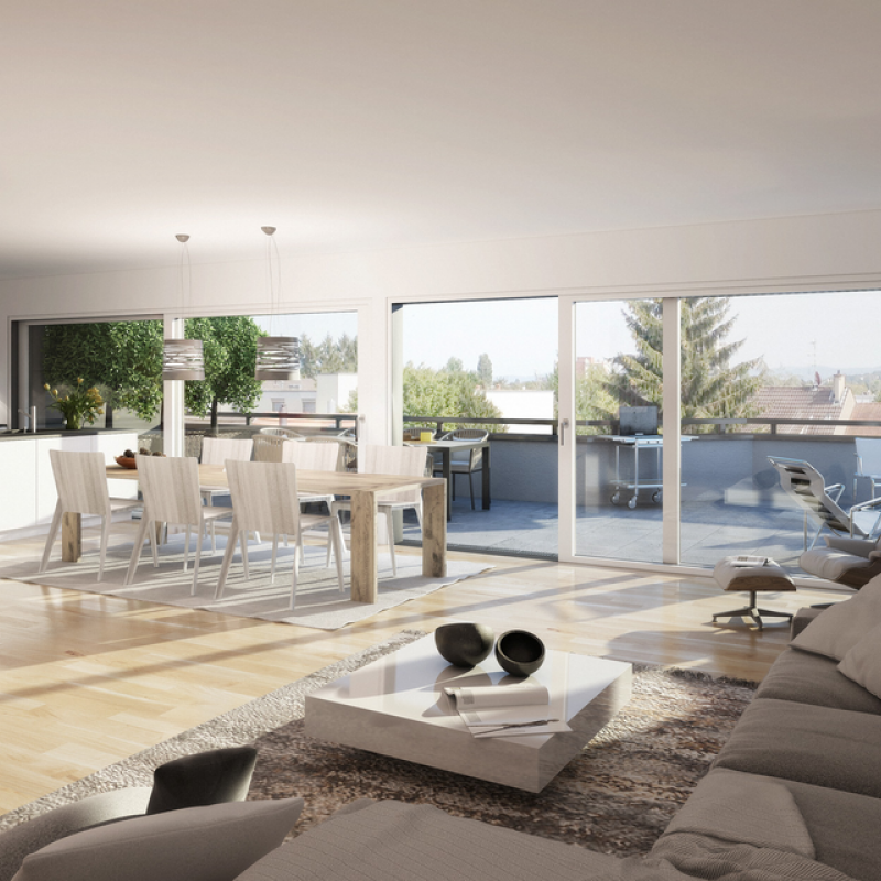 4.5-Zimmer-Attika-Wohnung in Allschwil - Foto 1