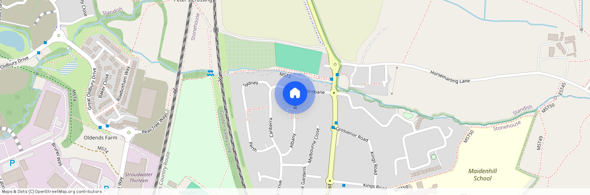 Brisbane, GL10, Stonehouse