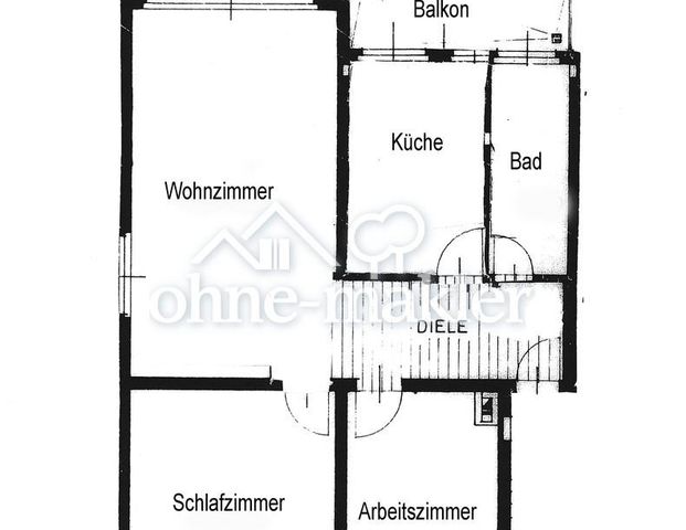 3,5-Zimmer-Wohnung mit Balkon in ruhiger Lage in Gladbeck - Photo 1