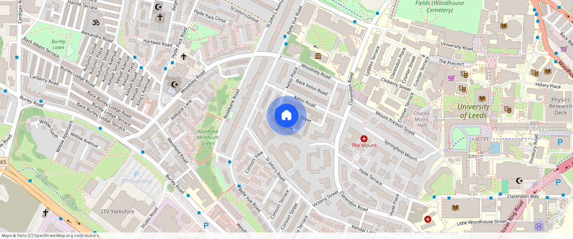 3 Kelso Gardens University Area Leeds West Yorkshire