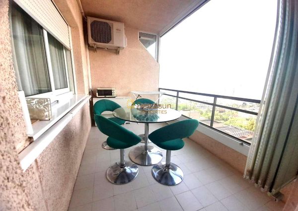 MID-SEASON. FOR RENT VACACIONAL2024 and from 1.10.2024-30.6.2025 Nice apartment with sea views ON 1ST LINE BEACH IN BENALMADENA