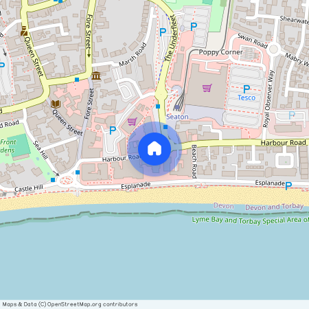 Homebaye House, Harbour Road, Seaton, EX12