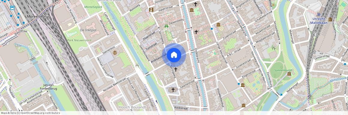 Springweg en omgeving Geertebuurt, 3511 PT, Lange Smeestraat, Utrecht