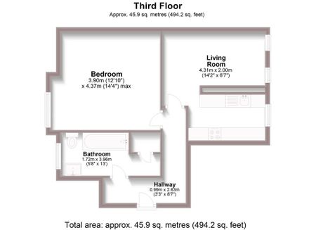 1 bedroom flat to rent - Photo 5