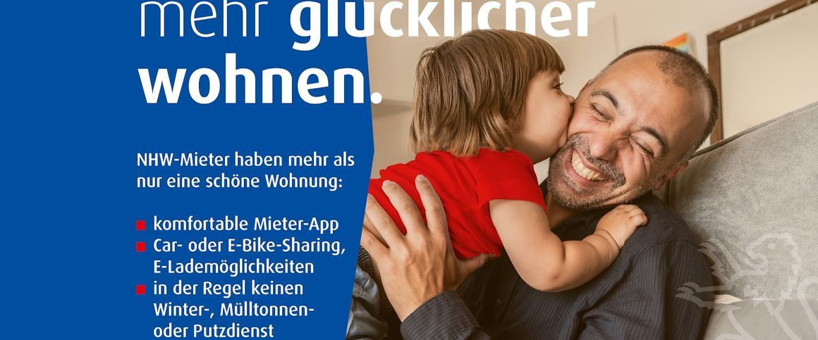 Erdgeschosswohnung in Rüdesheim – 3-Zimmer-Wohnung mit grüner Terrasse - Foto 1