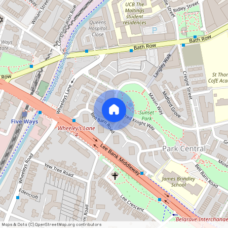 Alfred Knight Way, Park Central, Birmingham, B15