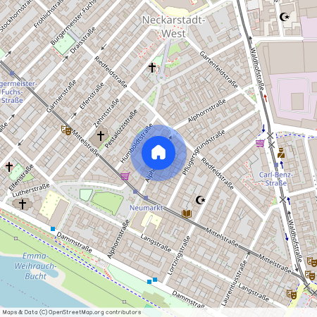 Alphornstraße, 68169, Alphornstraße    Mannheim