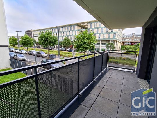 A LOUER F3 AVEC TERRASSE RESIDENCE RECENTE HEROUVILLE SAINT CLAIR - Photo 1