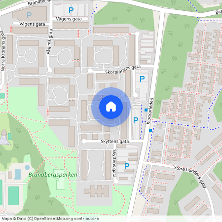 Skorpionens Gata 507, Brandbergen