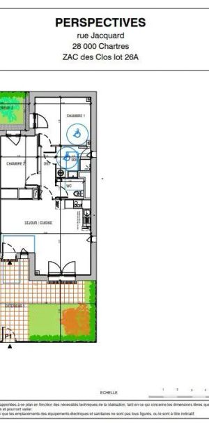 Appartement à louer 3 pièces 66.2m² - Photo 2