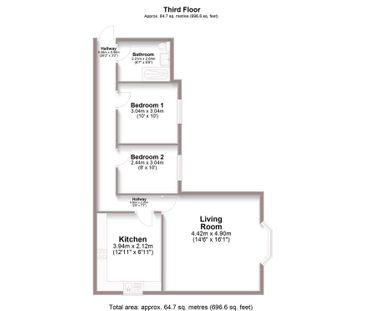 2 bedroom flat to rent - Photo 5