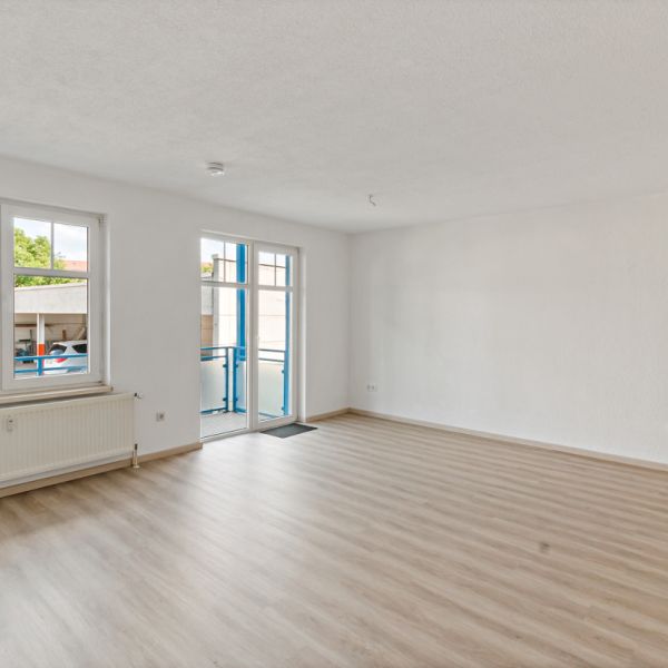 Gemütliche 1-Raumwohnung mit Balkon in ruhiger Lage von Merseburg-Süd - Photo 1