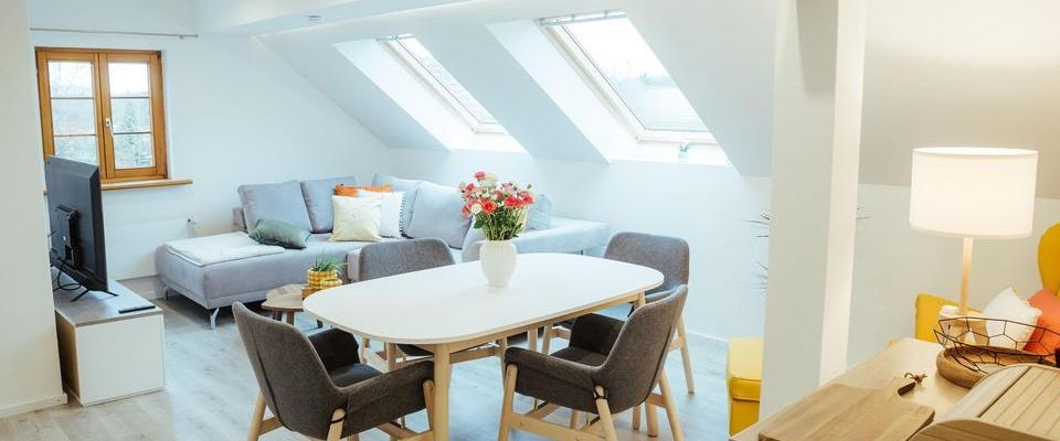 Helle 3 Zimmerwohnung mit Einbauküche und Rheinblick in Büsingen - Foto 1