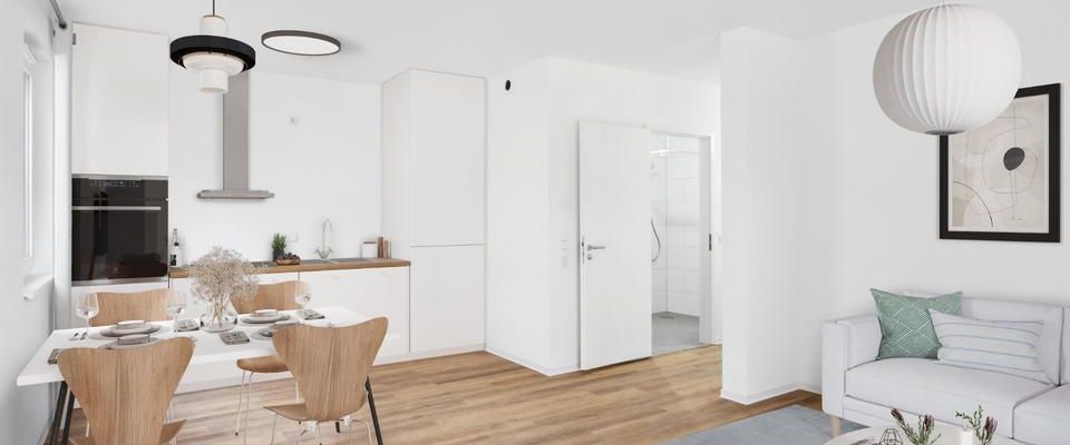 2 Zimmer Neubaustarterwohnung im schönen Wolfsburg zu vermieten - WBS erforderlich - ERSTBEZUG - Foto 1