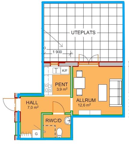Trossgränd 11 B, Östersund - Foto 4