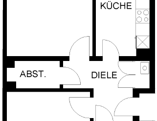 2-Zimmer Wohnung in Haspe-Quambusch - Foto 1