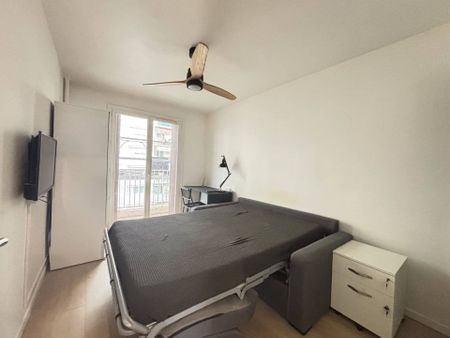 NICE - CARRAS - 4 PIECES MEUBLES - BALCON - Photo 4