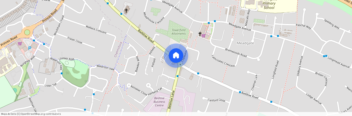 Baddow Road, Chelmsford, CM2