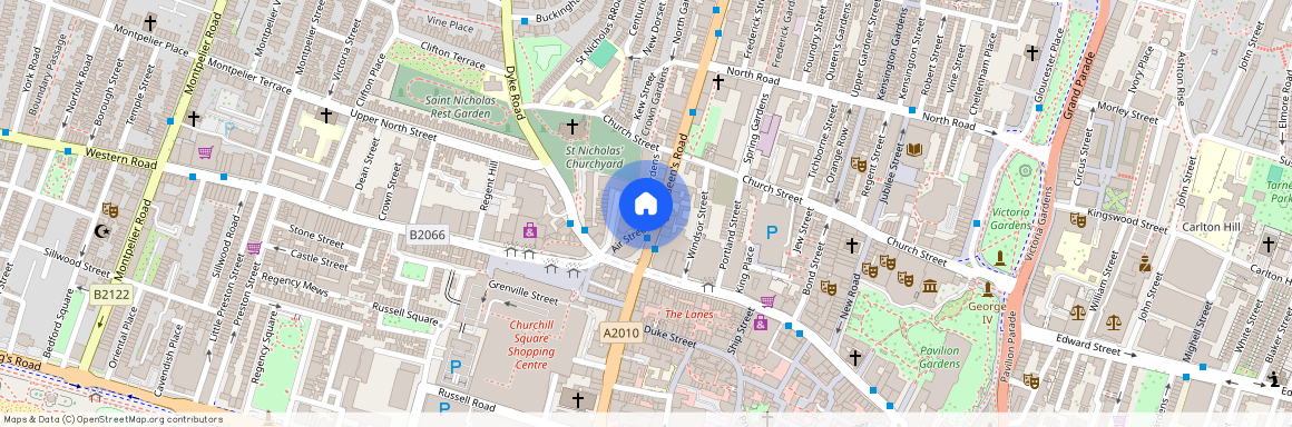 Zion Gardens, Brighton City Centre