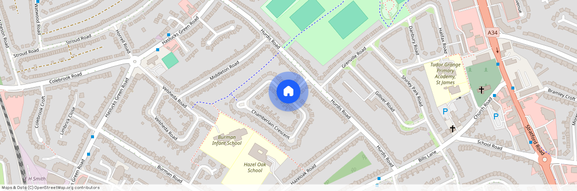 Chamberlain Crescent, Solihull B90