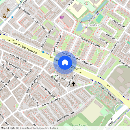 Van de Mortelstraat, Noordwijk