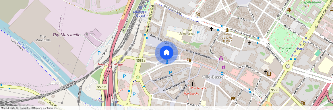 Boulevard Joseph Tirou, 33, 6000, Charleroi