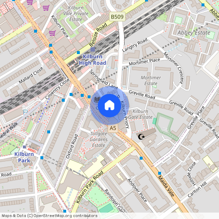 Greville Road, NW6, Kilburn, London, NW6