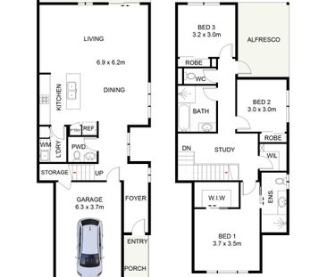 Brand New Duplex with Sophisticated Design & Effortless Living - Photo 6