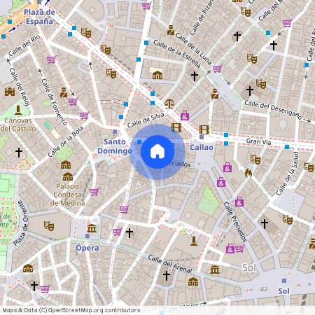 Calle Preciados 42. 28013 Madrid, Sol-Gran Vía