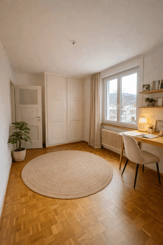 Bel appartement lumineux de 4 pièces situé au 1er étage, dans un quartier calme - Photo 3