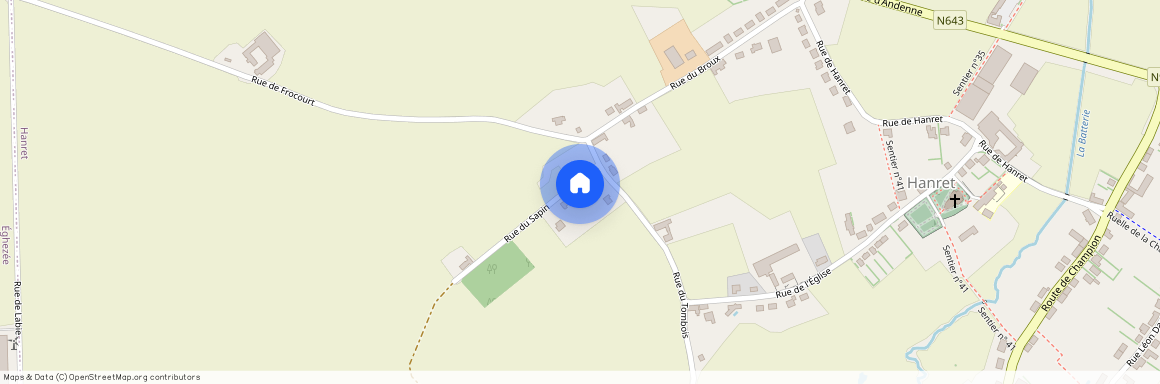 rue du Sapin, 3, 5310, Hanret