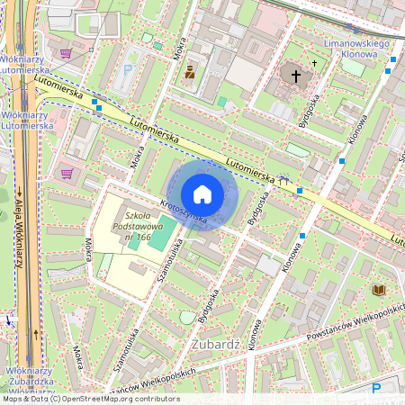 Łódź, Bałuty, Żubardź, Lutomierska