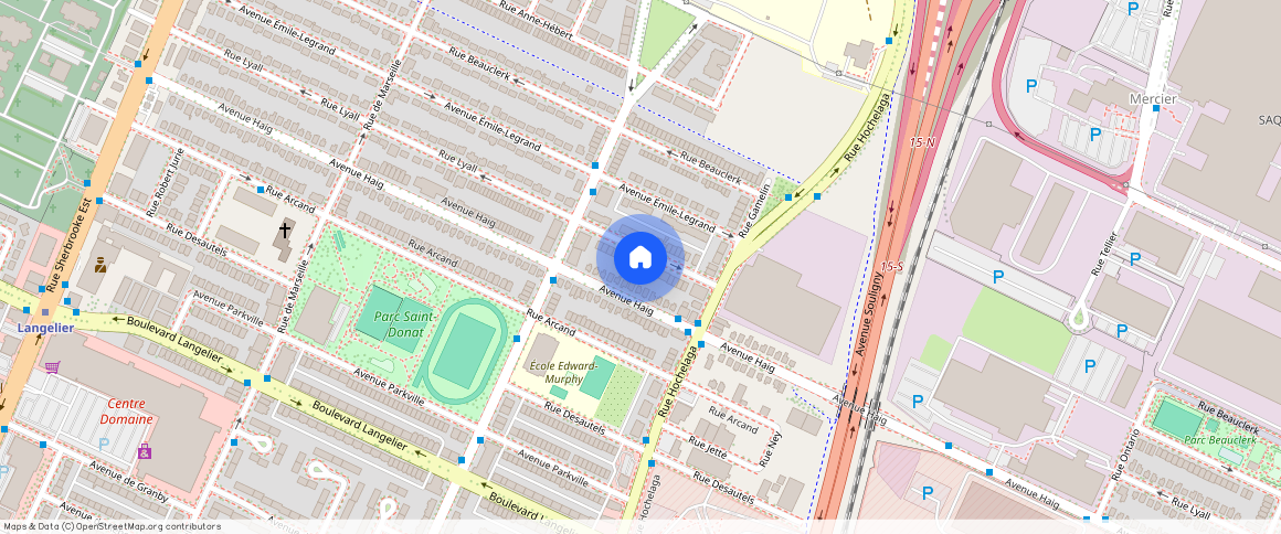 ** Rue Lyall, Mercier-Hochelaga-Maisonneuve, Mercier-Hochelaga-Maisonneuve, Ile de Montréal, H1N 1Y4