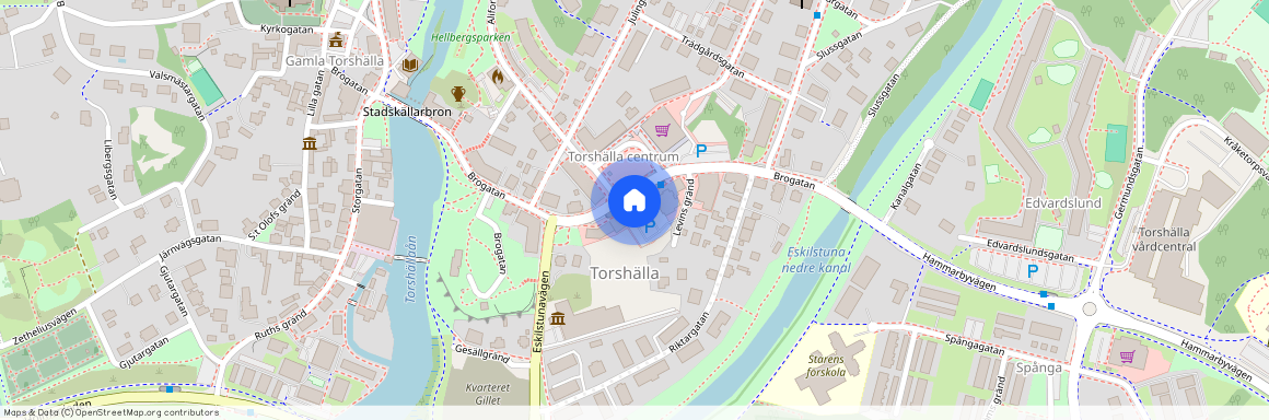 Brogatan 13, Torshälla Centrum +65 År
