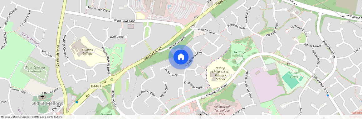 Osprey Close, Cardiff, St Mellons