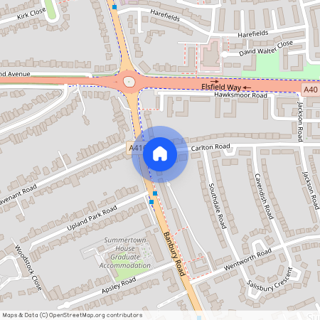 Banbury Road, Oxford, Oxfordshire, OX2