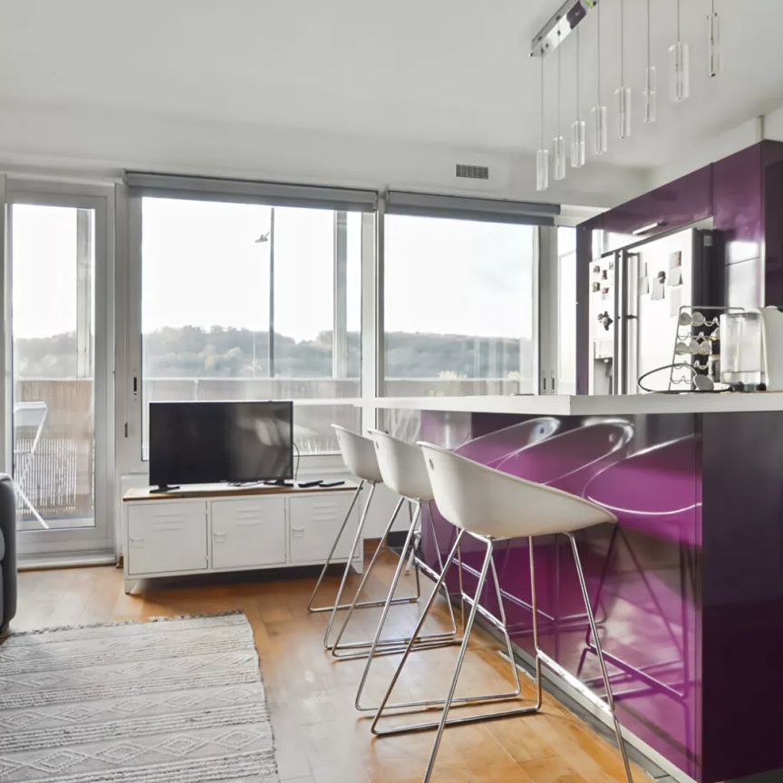 Appartement Boulogne Billancourt 2 pièce(s) 47 m2 avec balcon - Photo 1